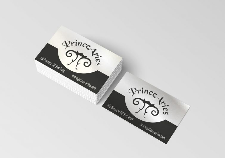 Design für Visitenkarten für Prince Aries