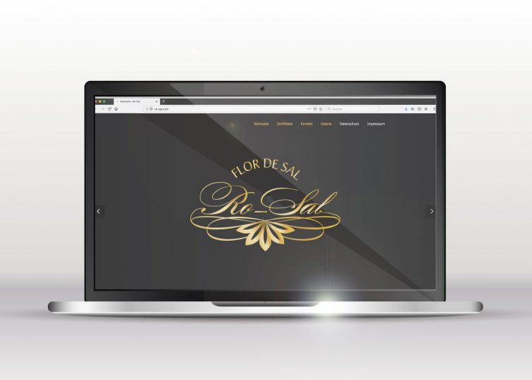 Design für die Homepage von ro-sal