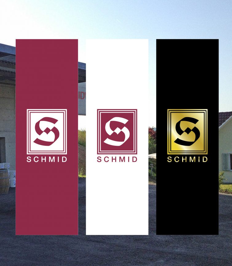 Design der Flaggen für Schmidweine